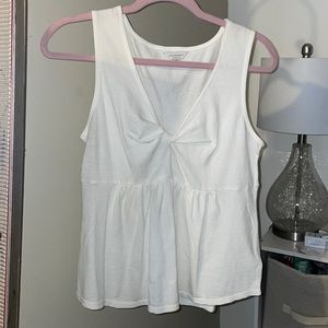 White Lucky brand tank top